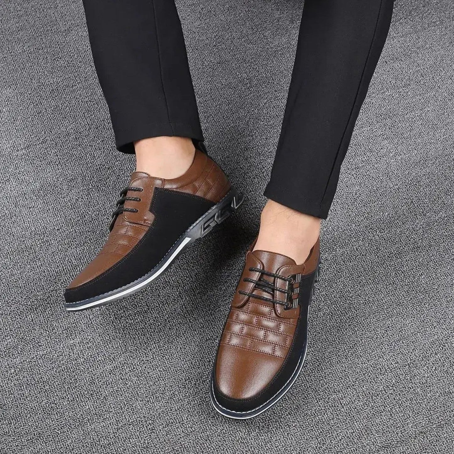 Plantaris Sidonie – Derbies Confort Femme Classiques Effet Cuir | Voûte Plantaire, Élégants