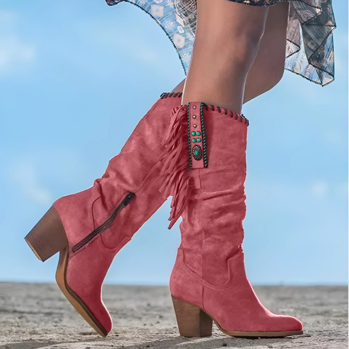 Plantaris Aldona – Bottines Santiags Femme Rétro | Confort, Style Western
