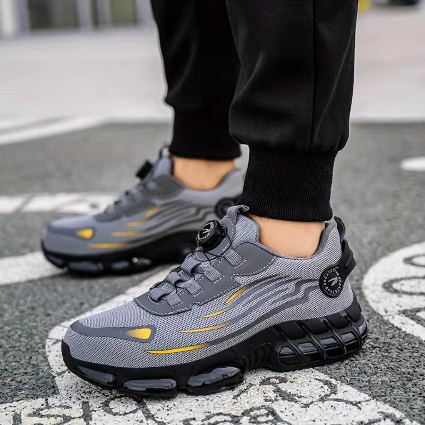 Chaussures de Sécurité Homme S1P – Laçage Rotatif, Légères | Plantaris