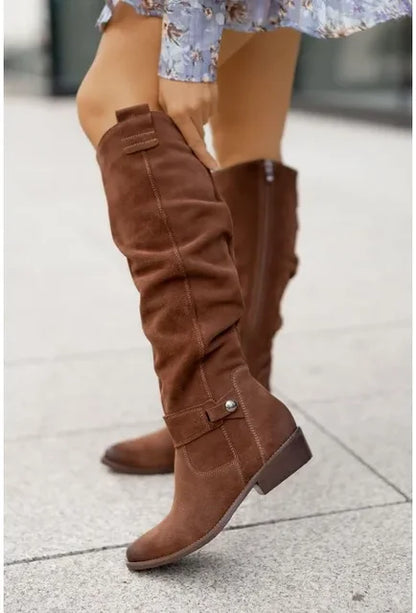 Plantaris Anne – Bottes Hautes Femme Semelle Confort | Voûte Plantaire, Amorti Doux