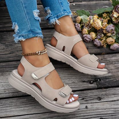Soline — Sandale Orthopédique Cuir Vegan, Soutien Voûte Plantaire