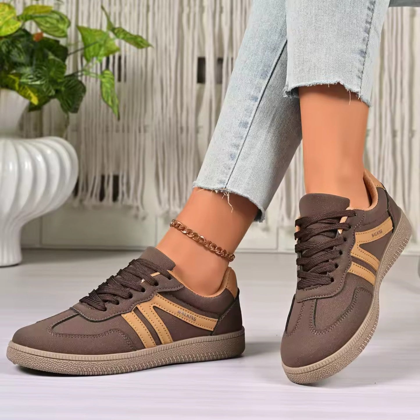 Baskets Confort Femme – Pieds Sensibles, Position Debout | Plantaris