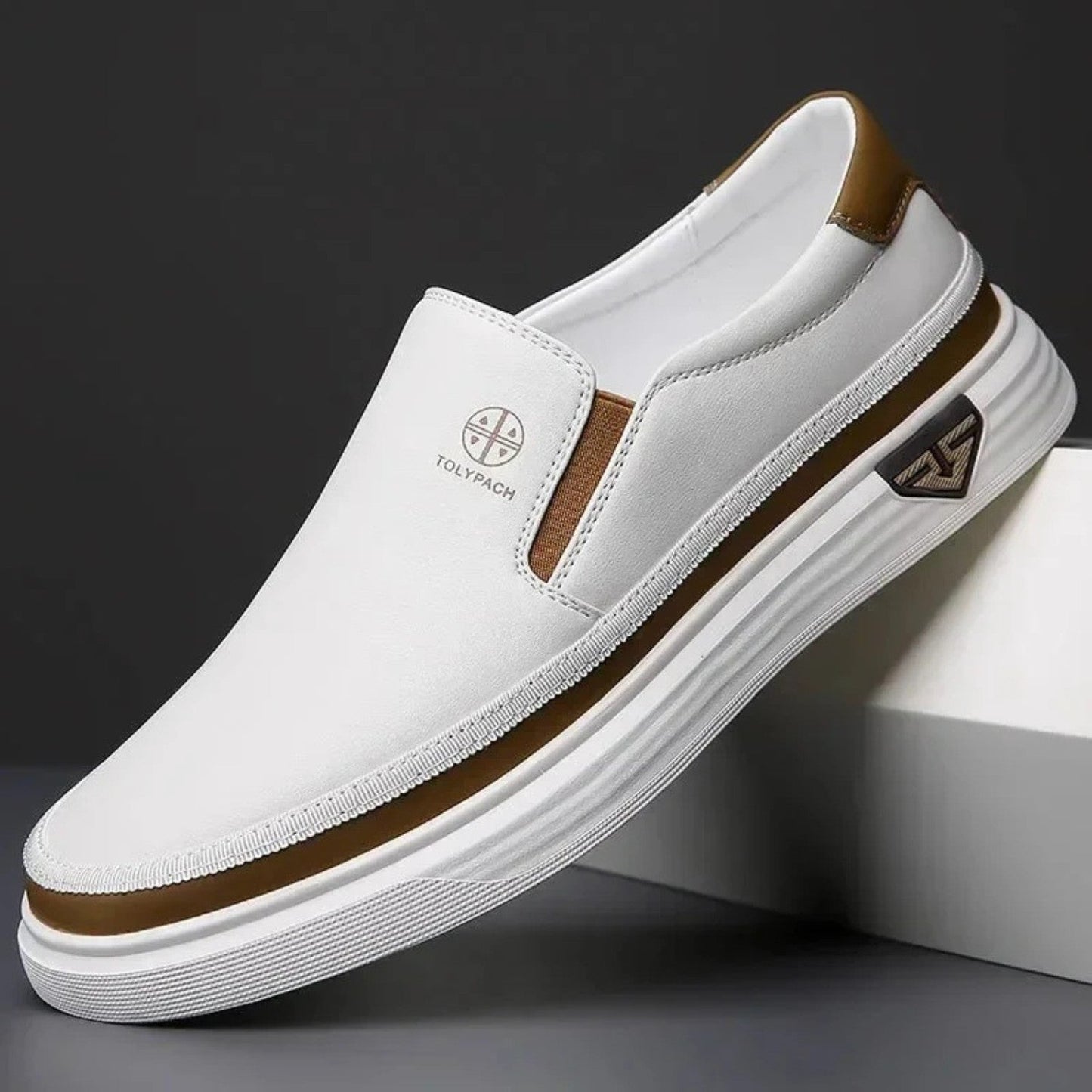 Plantaris Apolline – Chaussures Confort Femme Sans Lacets Effet Cuir | Voûte Plantaire, Élégantes