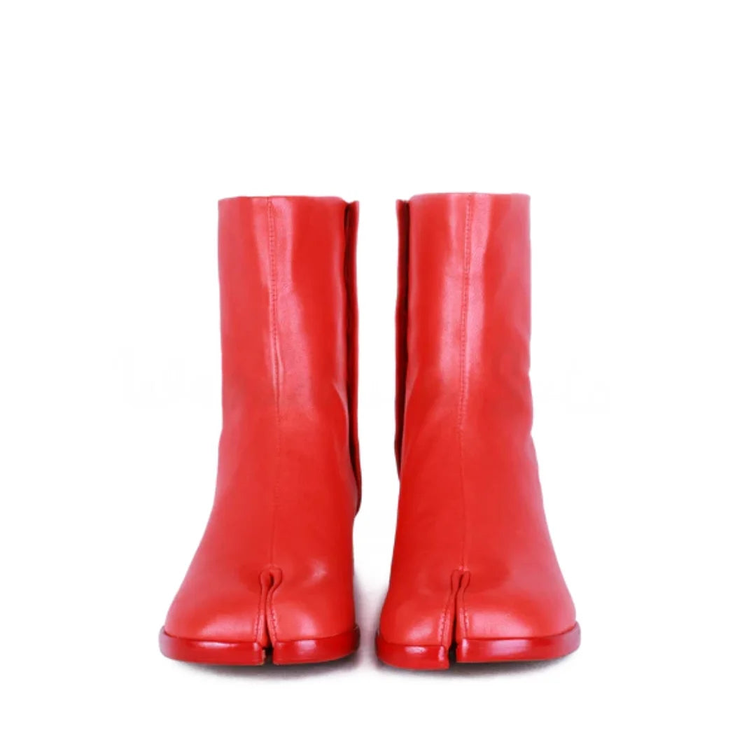 Plantaris Clémentine – Bottines Femme Effet Cuir Minimalistes | Confort, Allure Sculpturale