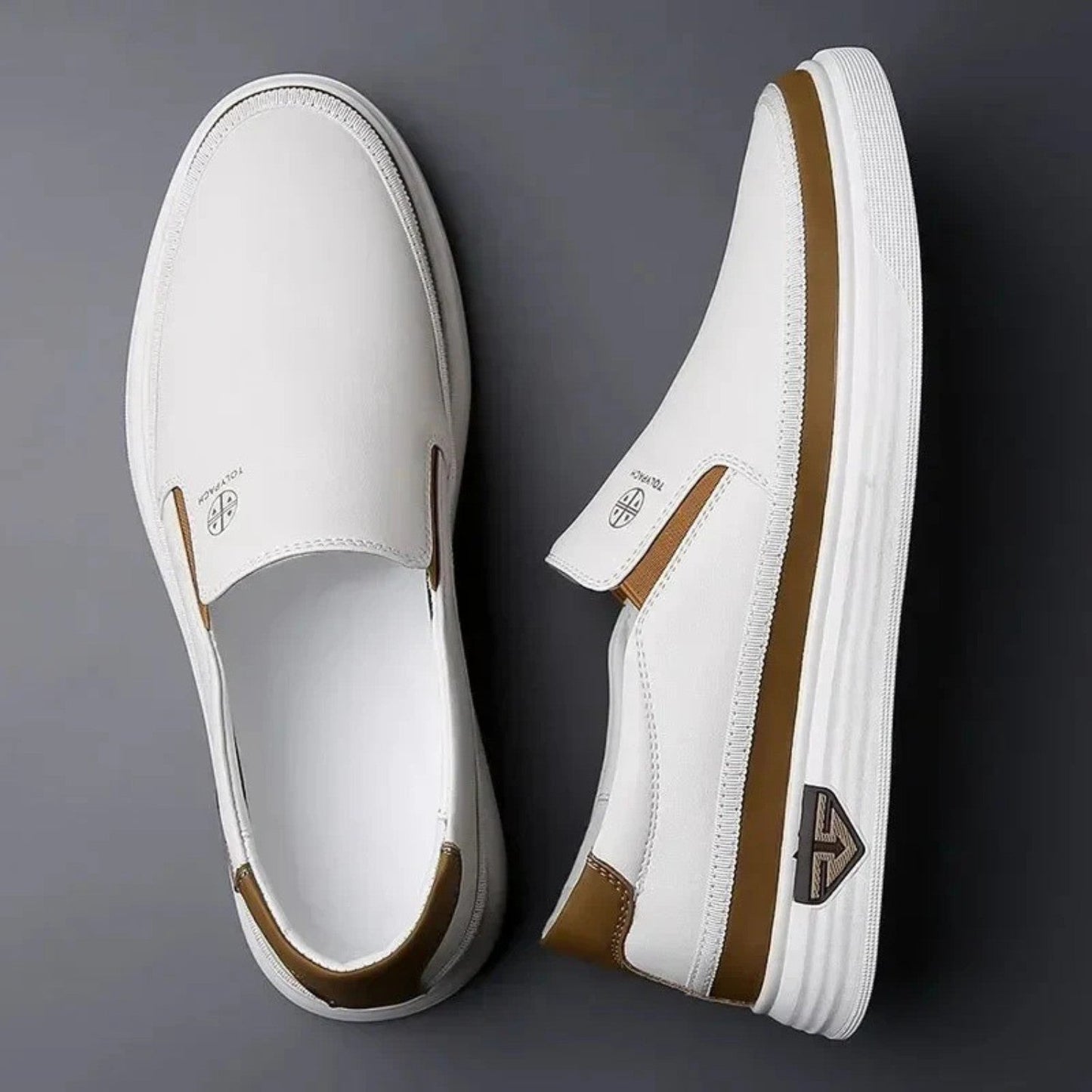 Plantaris Apolline – Chaussures Confort Femme Sans Lacets Effet Cuir | Voûte Plantaire, Élégantes
