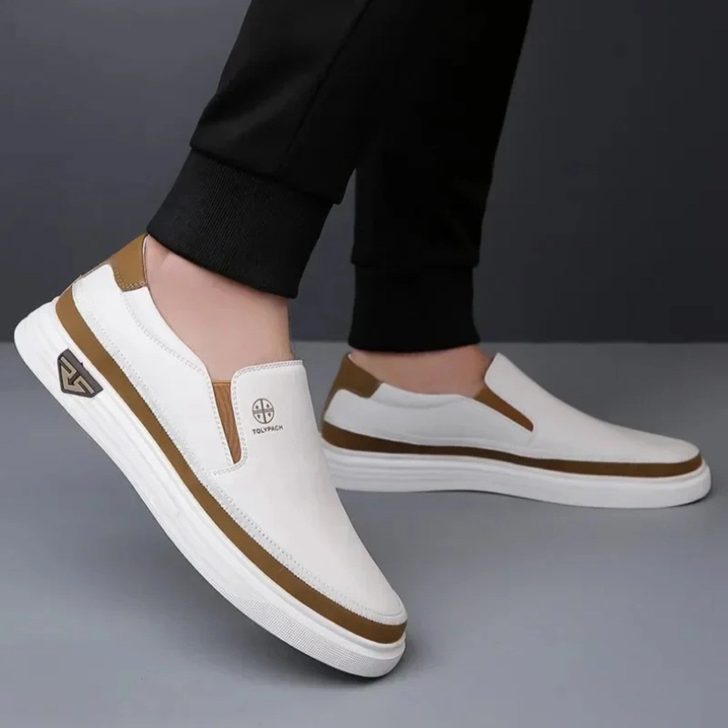 Plantaris Apolline – Chaussures Confort Femme Sans Lacets Effet Cuir | Voûte Plantaire, Élégantes