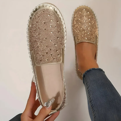 Plantaris Marcelline – Baskets Confort Femme Plateforme Strass | Voûte Plantaire, Légères