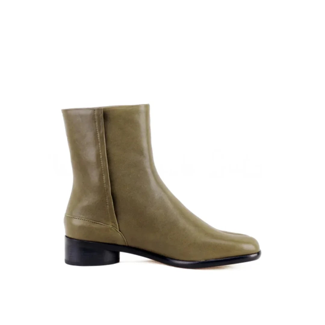 Plantaris Clémentine – Bottines Femme Effet Cuir Minimalistes | Confort, Allure Sculpturale