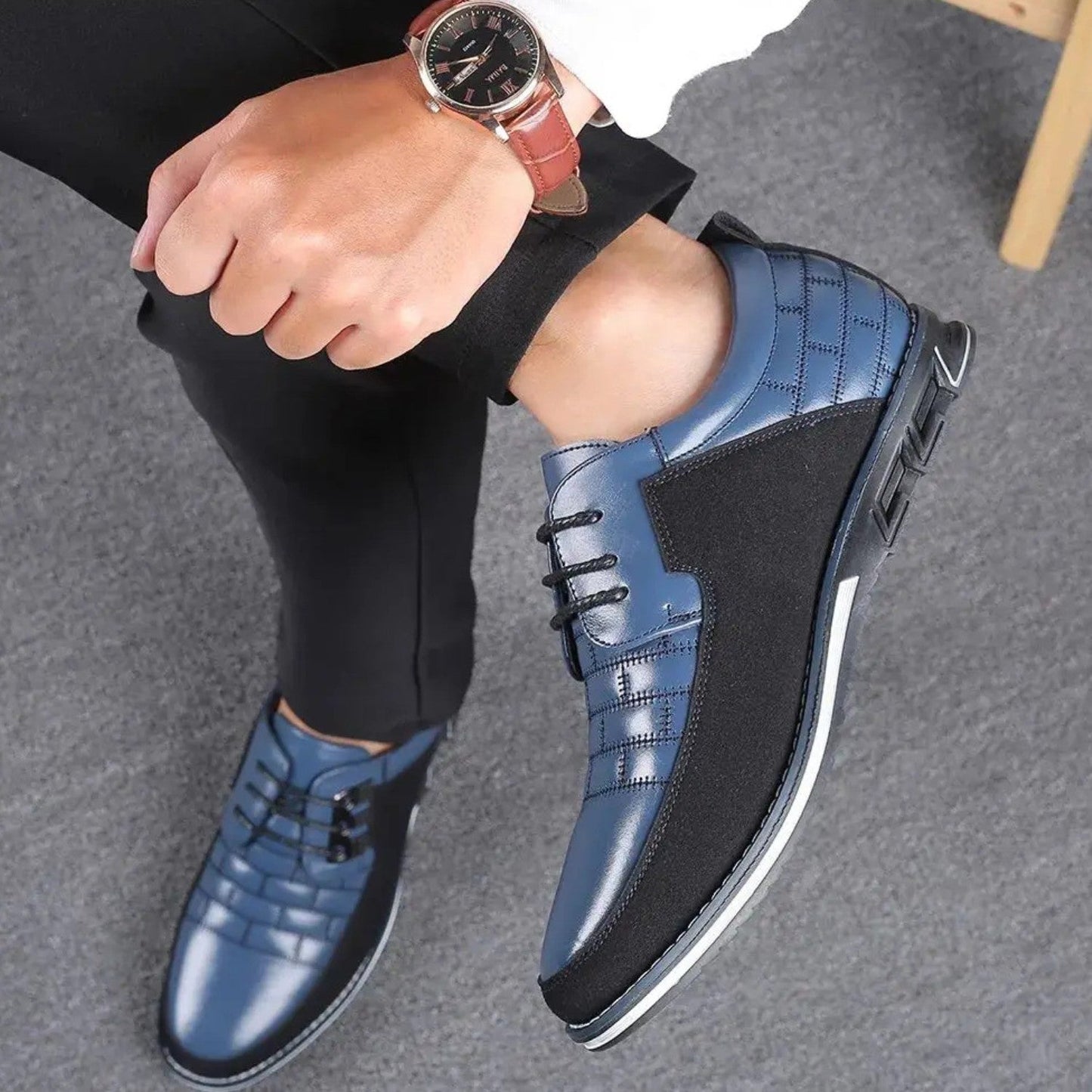 Plantaris Sidonie – Derbies Confort Femme Classiques Effet Cuir | Voûte Plantaire, Élégants
