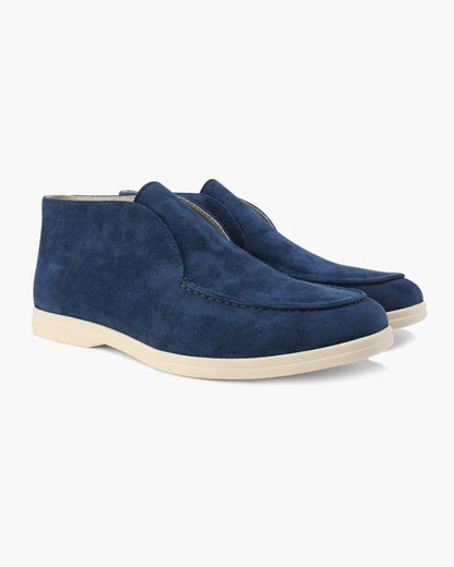 Plantaris Joséphine – Mocassins Montants Confort Femme Daim | Voûte Plantaire, 5 Coloris