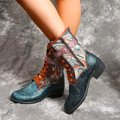 Plantaris Hedda – Bottines Femme Rétro Confort | Voûte Plantaire, Amorti Souple