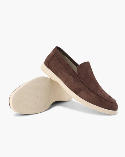 Plantaris Constance – Mocassins Confort Femme Daim Luxe | Voûte Plantaire, 9 Coloris