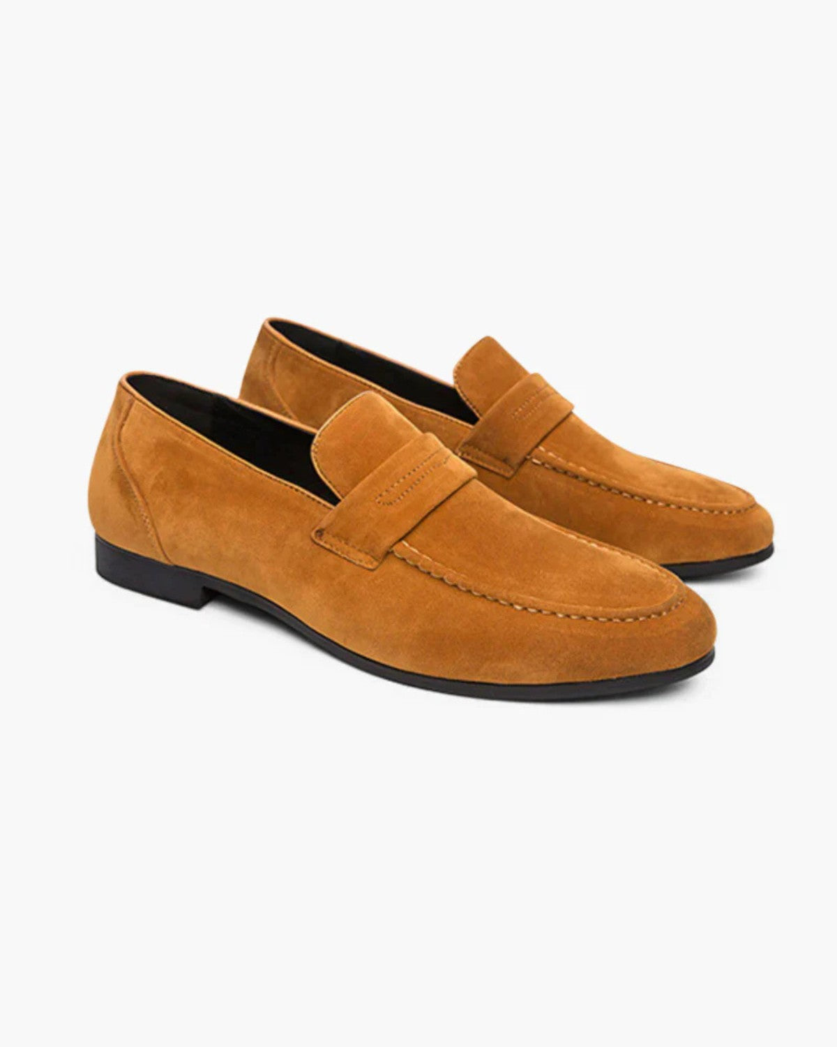 Plantaris Margaux Penny – Mocassins Penny Confort Femme Daim | Voûte Plantaire, 3 Coloris
