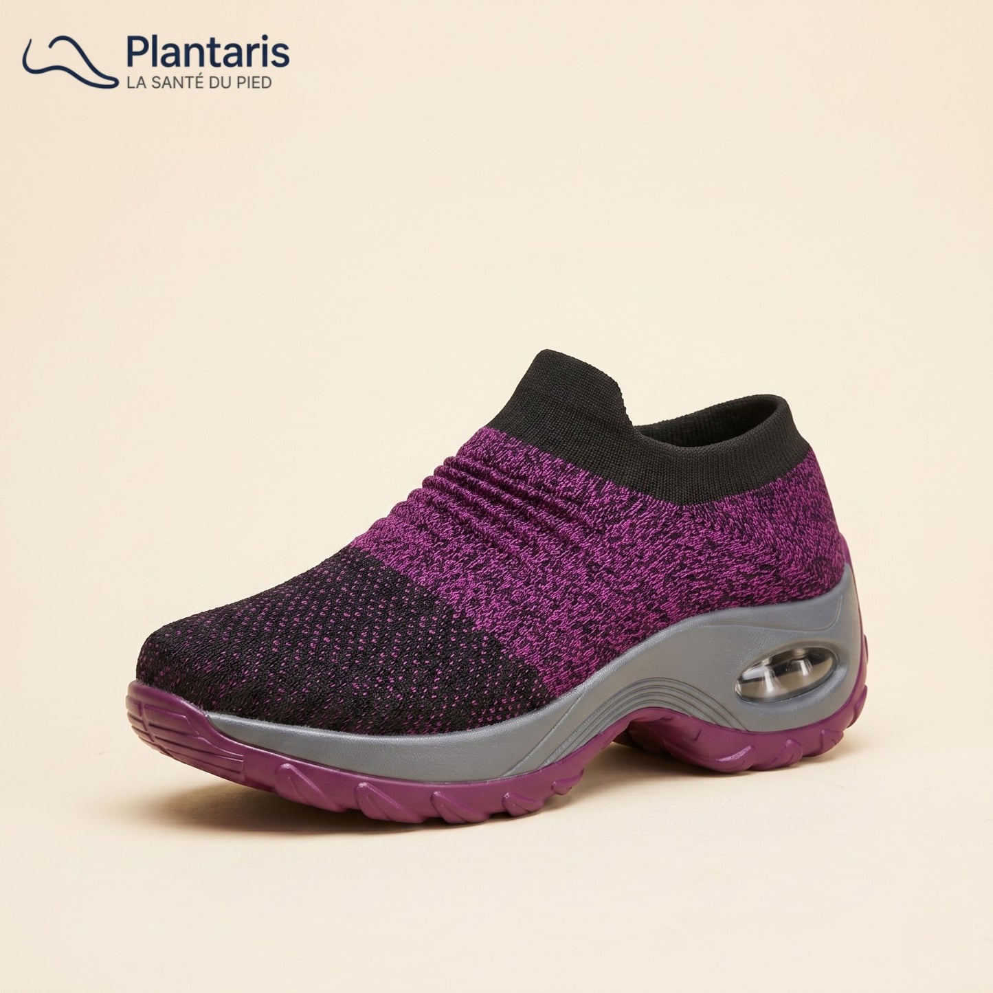 Plantaris Baskets Orthopédiques Femme Pieds Sensibles Tricot