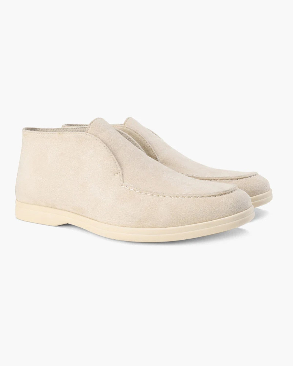 Plantaris Joséphine – Mocassins Montants Confort Femme Daim | Voûte Plantaire, 5 Coloris