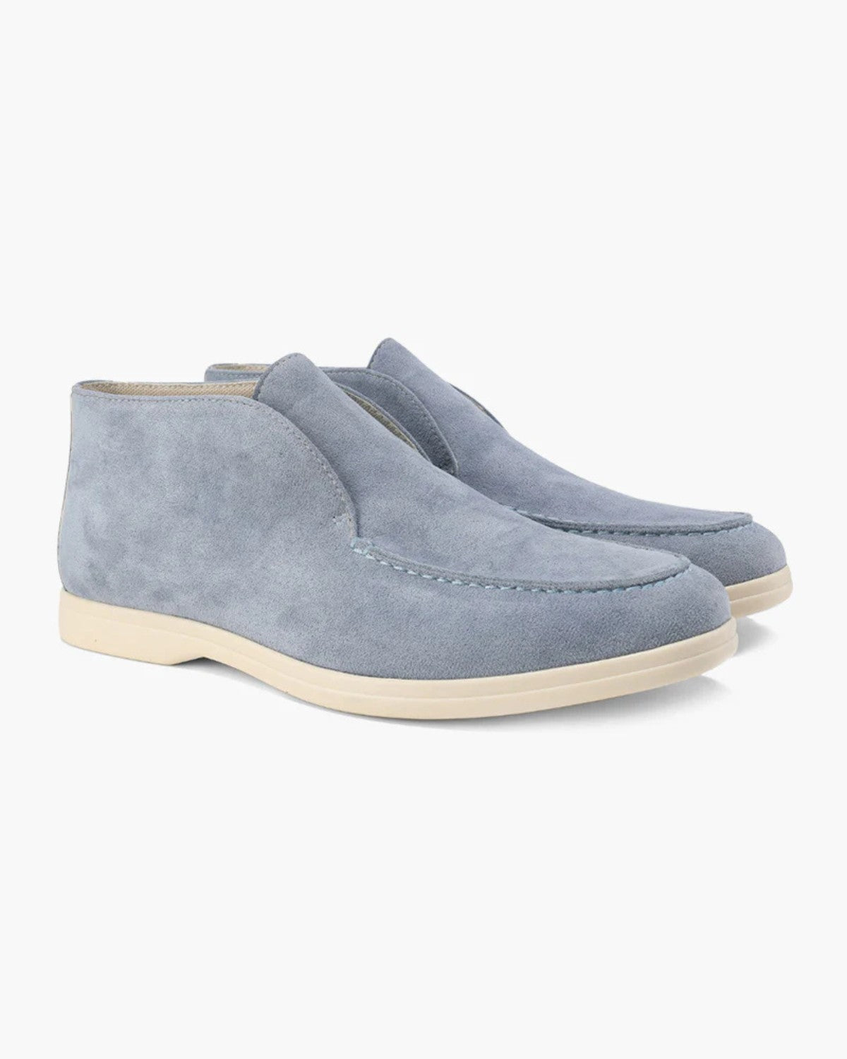 Plantaris Joséphine – Mocassins Montants Confort Femme Daim | Voûte Plantaire, 5 Coloris