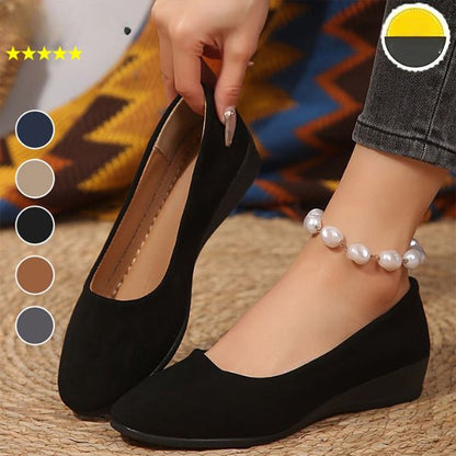 Plantaris Elina – Mocassins Confort Femme Daim | Voûte Plantaire, Intemporels