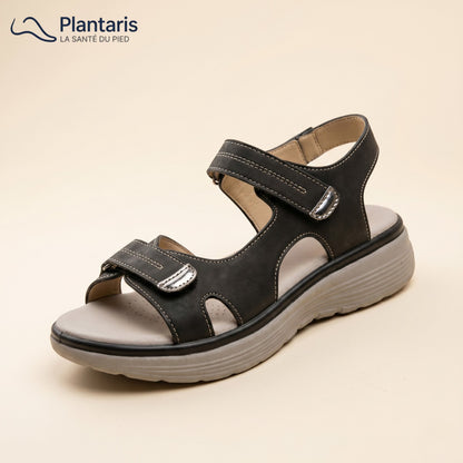 Soline — Sandale Orthopédique Cuir Vegan, Soutien Voûte Plantaire
