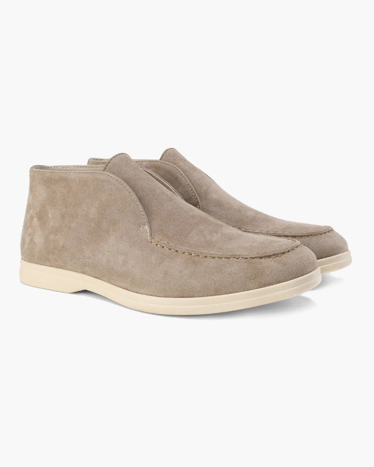 Plantaris Joséphine – Mocassins Montants Confort Femme Daim | Voûte Plantaire, 5 Coloris