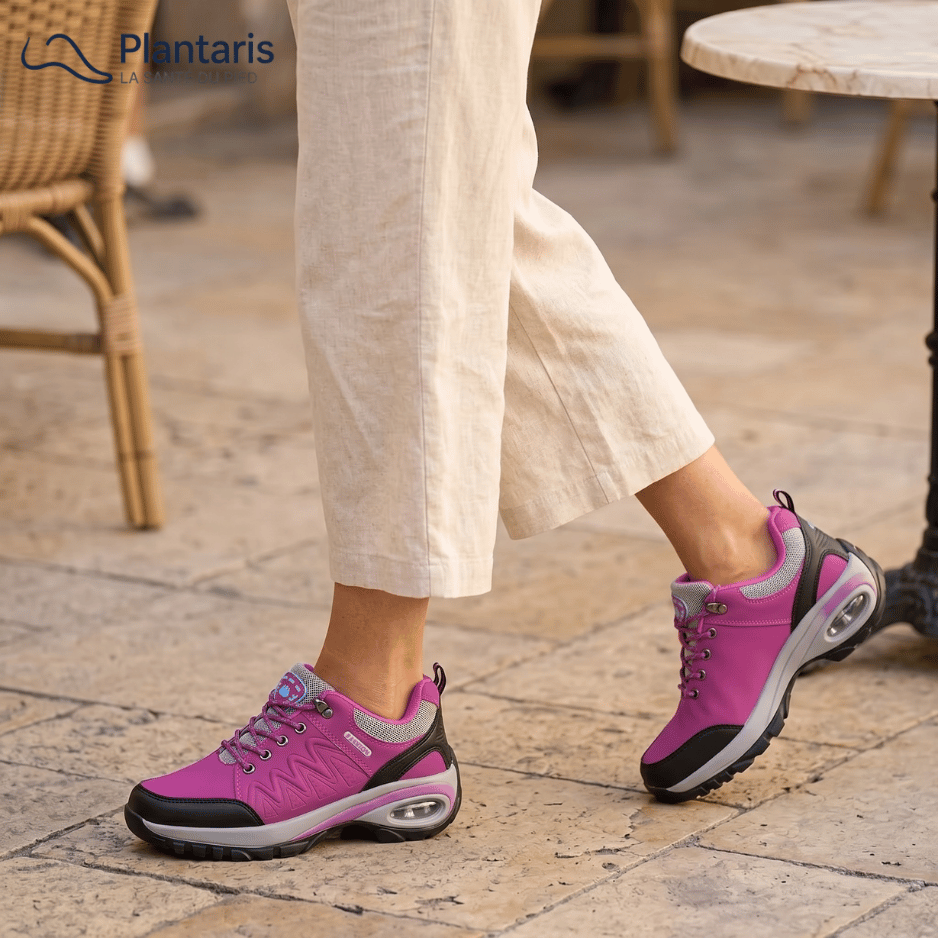 Plantaris Baskets Orthopédiques Femme Épine Calcanéenne Amorti Air