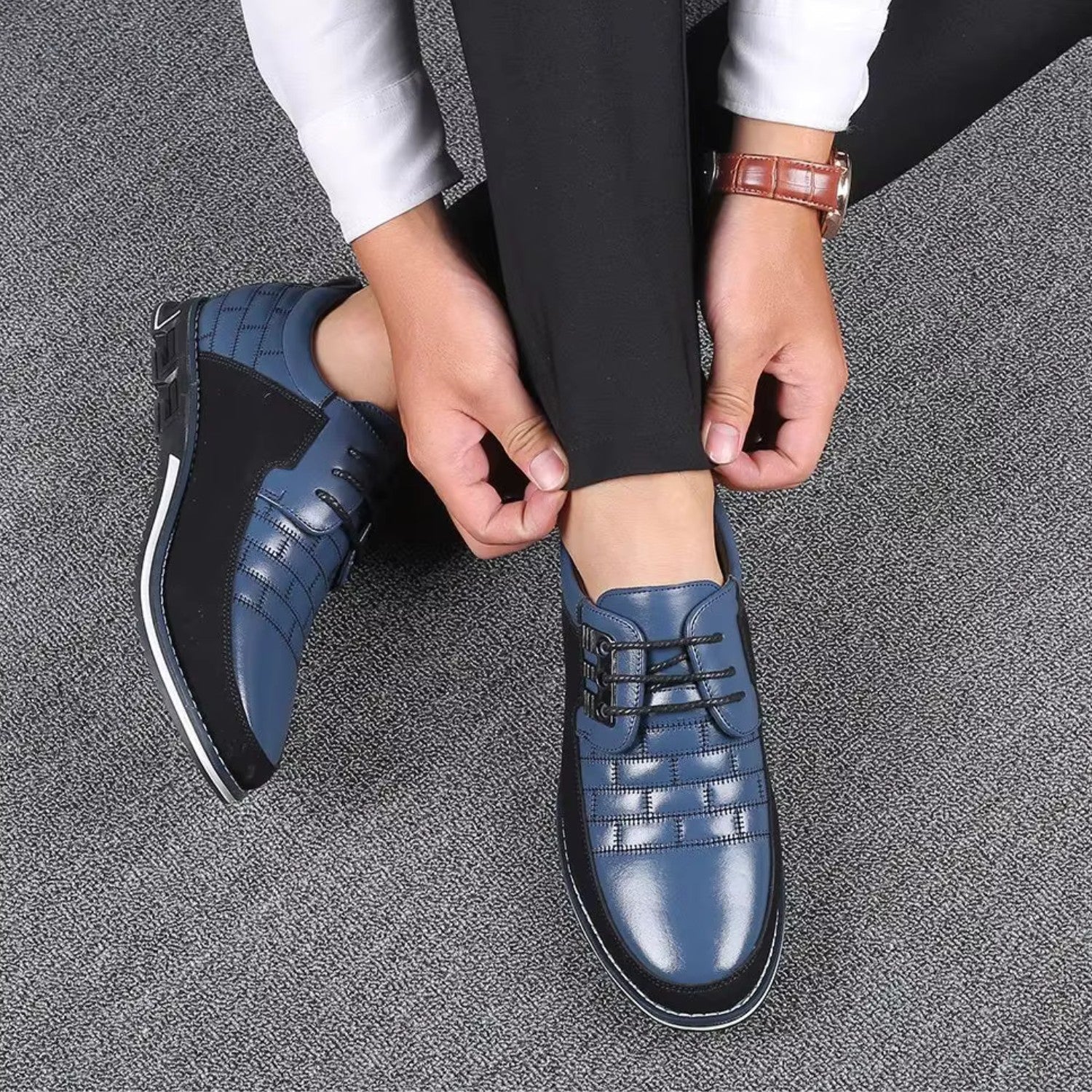 Plantaris Sidonie – Derbies Confort Femme Classiques Effet Cuir | Voûte Plantaire, Élégants