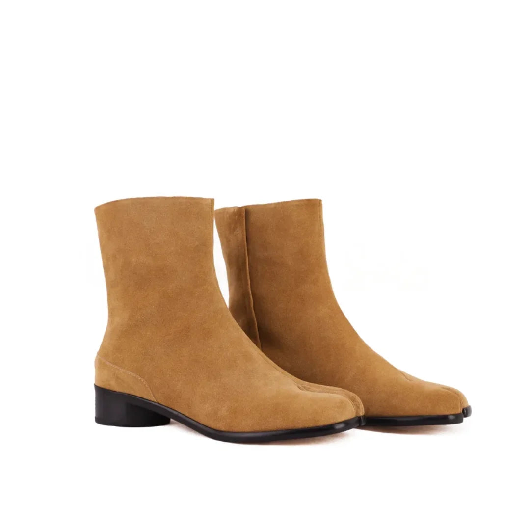 Plantaris Clémentine – Bottines Femme Effet Cuir Minimalistes | Confort, Allure Sculpturale