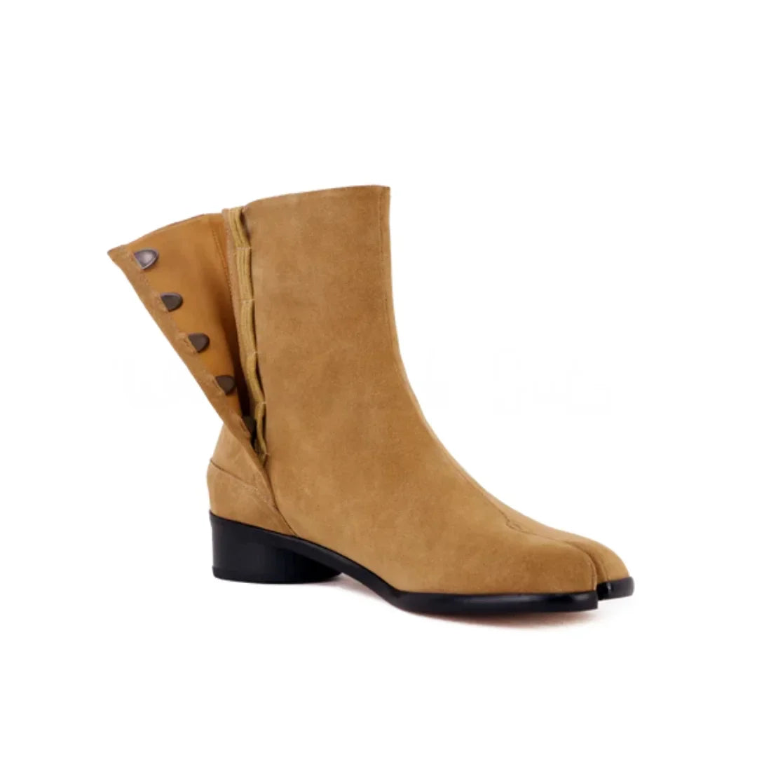 Plantaris Clémentine – Bottines Femme Effet Cuir Minimalistes | Confort, Allure Sculpturale