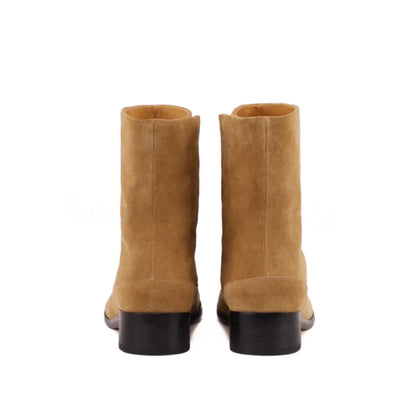 Plantaris Clémentine – Bottines Femme Effet Cuir Minimalistes | Confort, Allure Sculpturale
