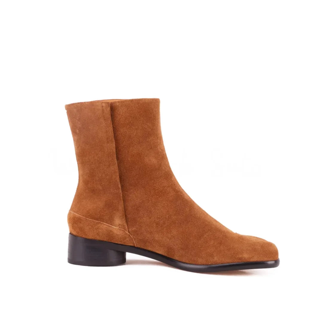 Plantaris Clémentine – Bottines Femme Effet Cuir Minimalistes | Confort, Allure Sculpturale