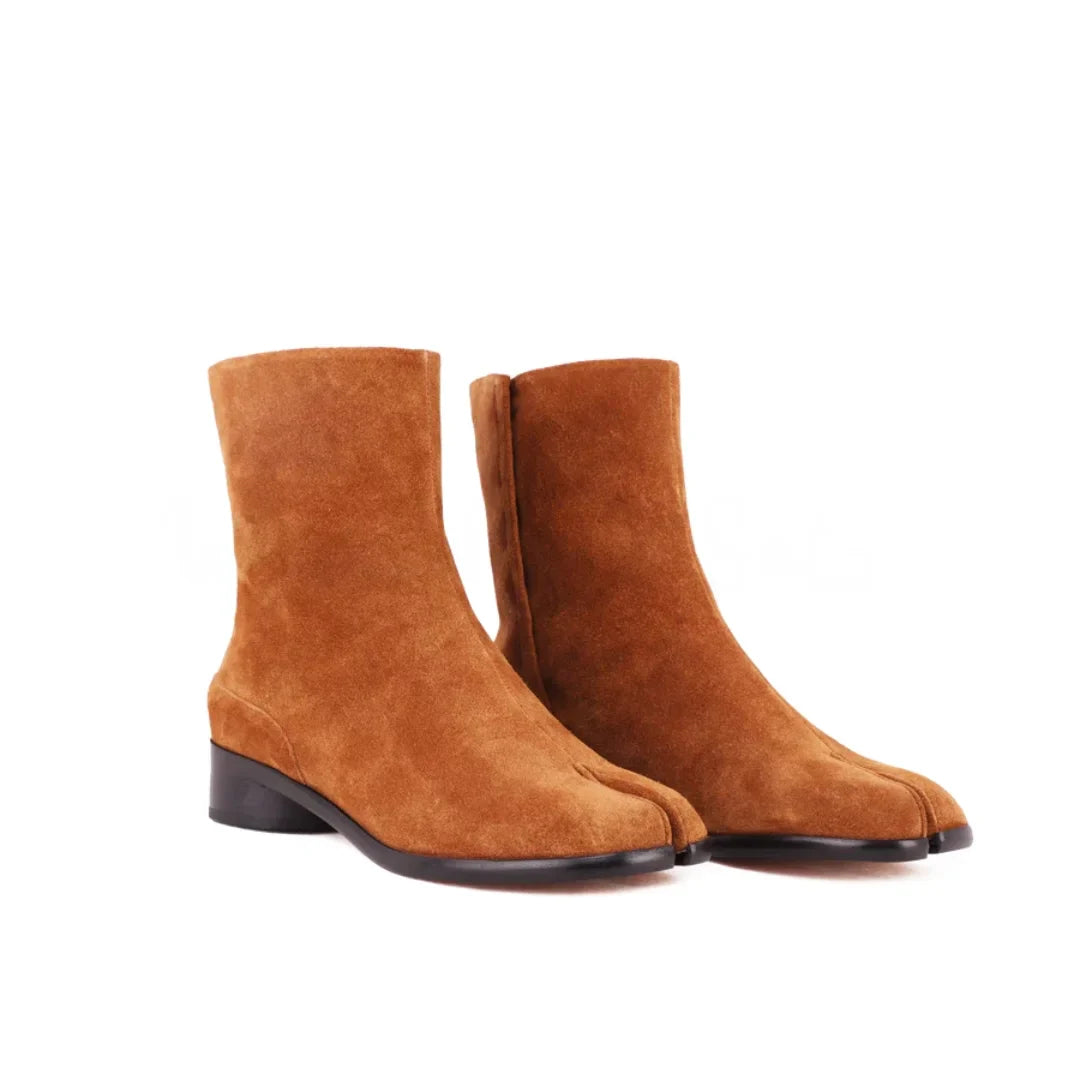 Plantaris Clémentine – Bottines Femme Effet Cuir Minimalistes | Confort, Allure Sculpturale