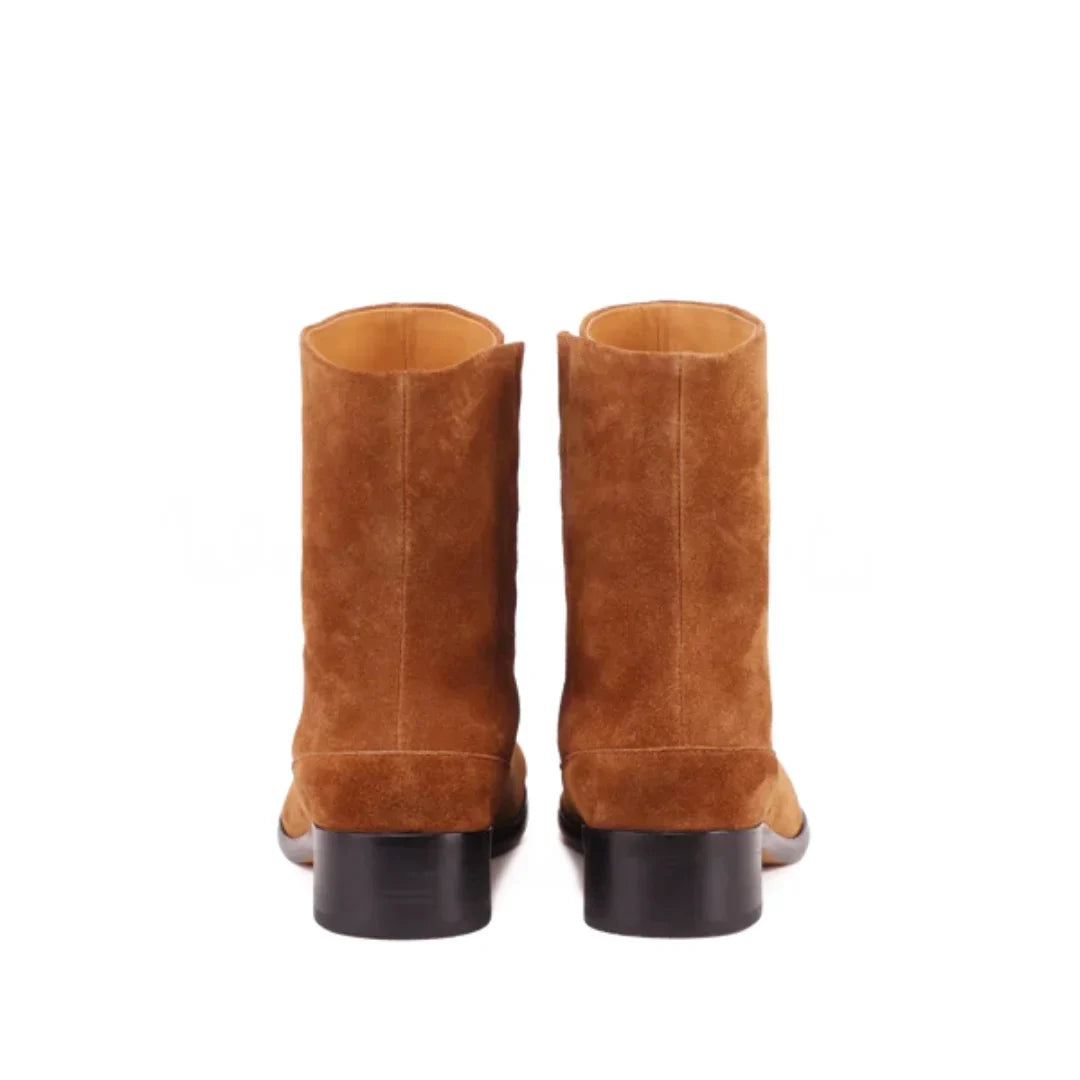 Plantaris Clémentine – Bottines Femme Effet Cuir Minimalistes | Confort, Allure Sculpturale