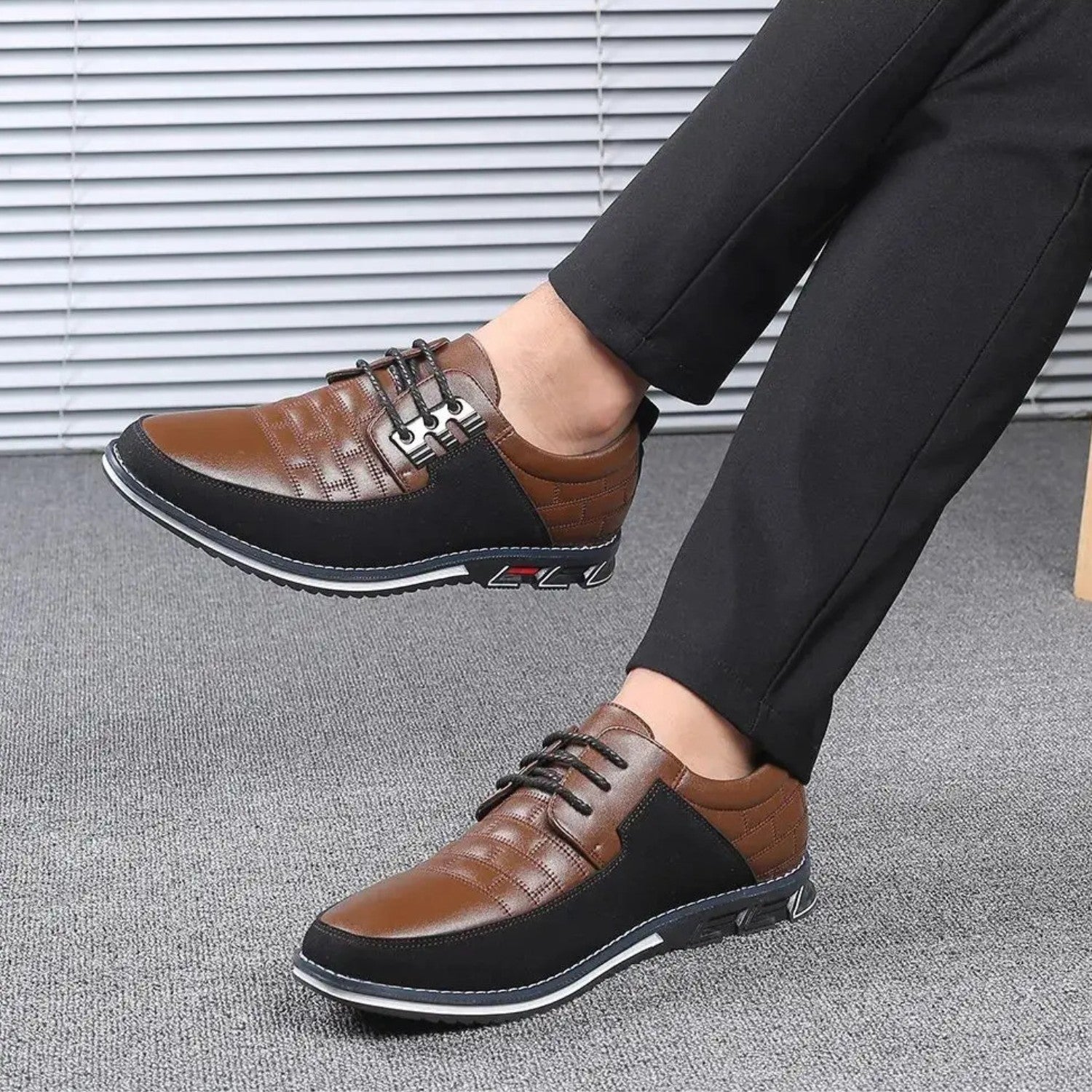 Plantaris Sidonie – Derbies Confort Femme Classiques Effet Cuir | Voûte Plantaire, Élégants
