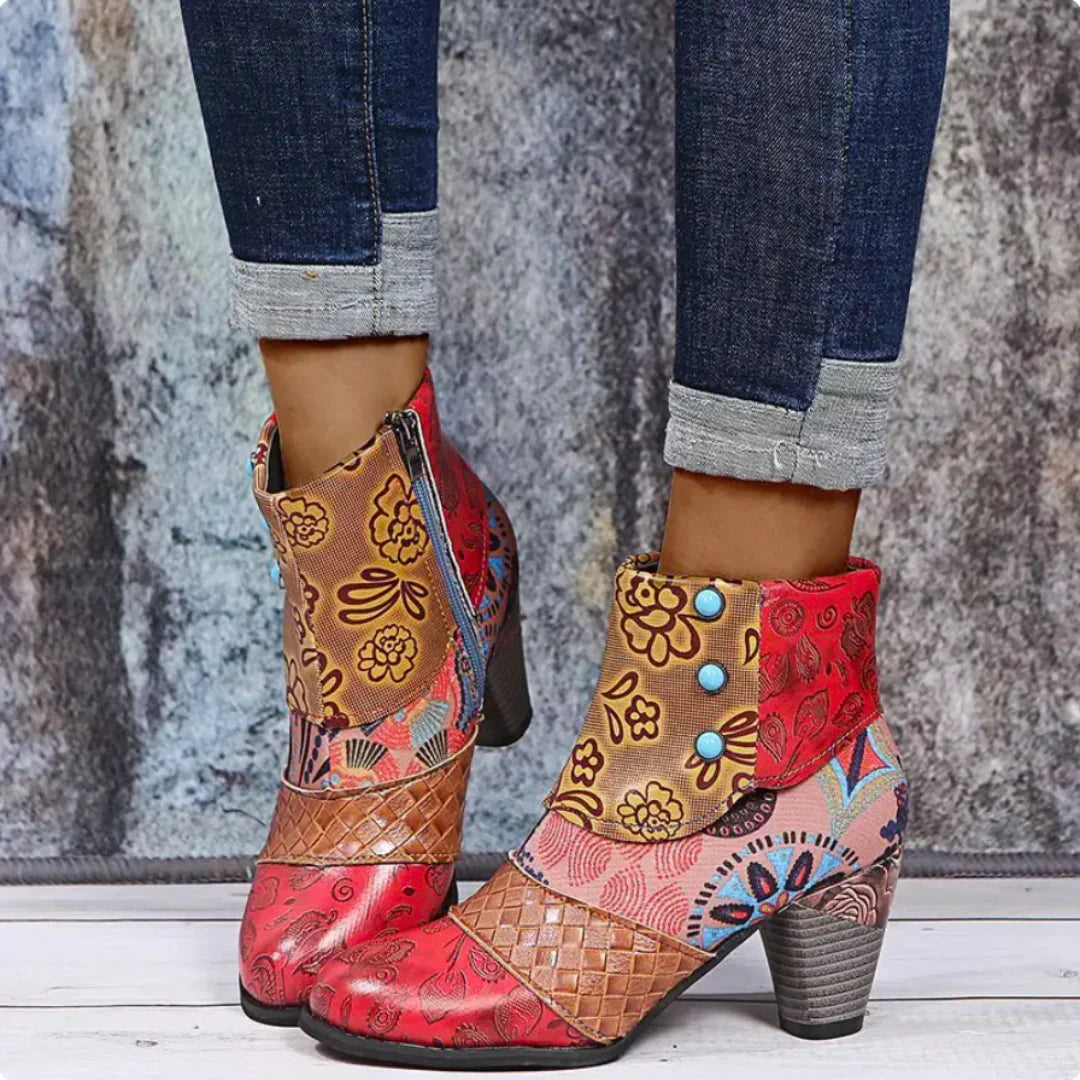 Plantaris Emma – Bottines Orthopédiques Femme Bohèmes | Soutien Voûte Plantaire, Confort