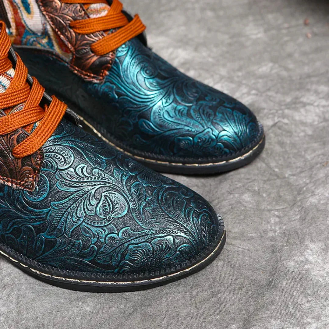 Plantaris Hedda – Bottines Femme Rétro Confort | Voûte Plantaire, Amorti Souple