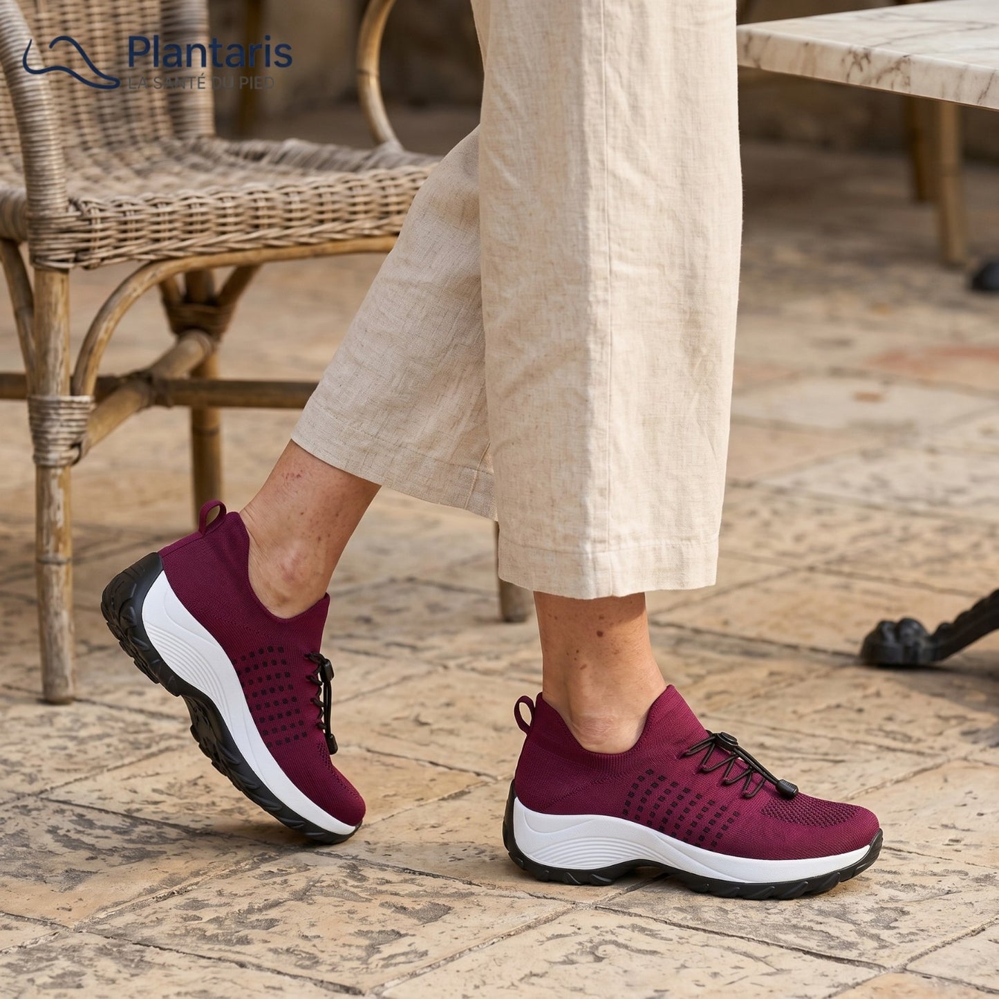 Baskets Respirantes de Marche Femme