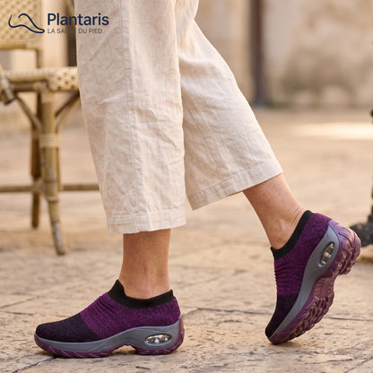 Plantaris Baskets Orthopédiques Femme Pieds Sensibles Tricot