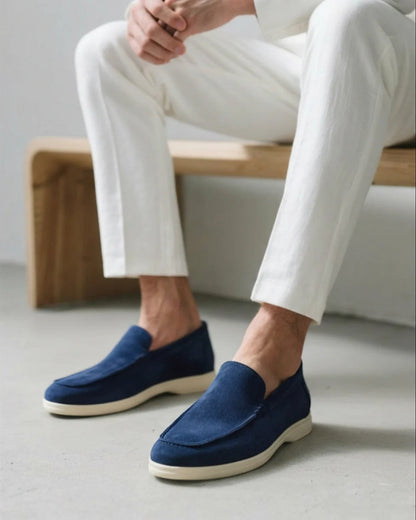 Plantaris Constance – Mocassins Confort Femme Daim Luxe | Voûte Plantaire, 9 Coloris