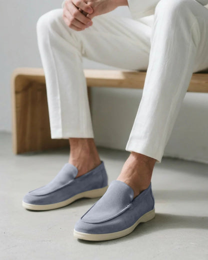 Plantaris Constance – Mocassins Confort Femme Daim Luxe | Voûte Plantaire, 9 Coloris
