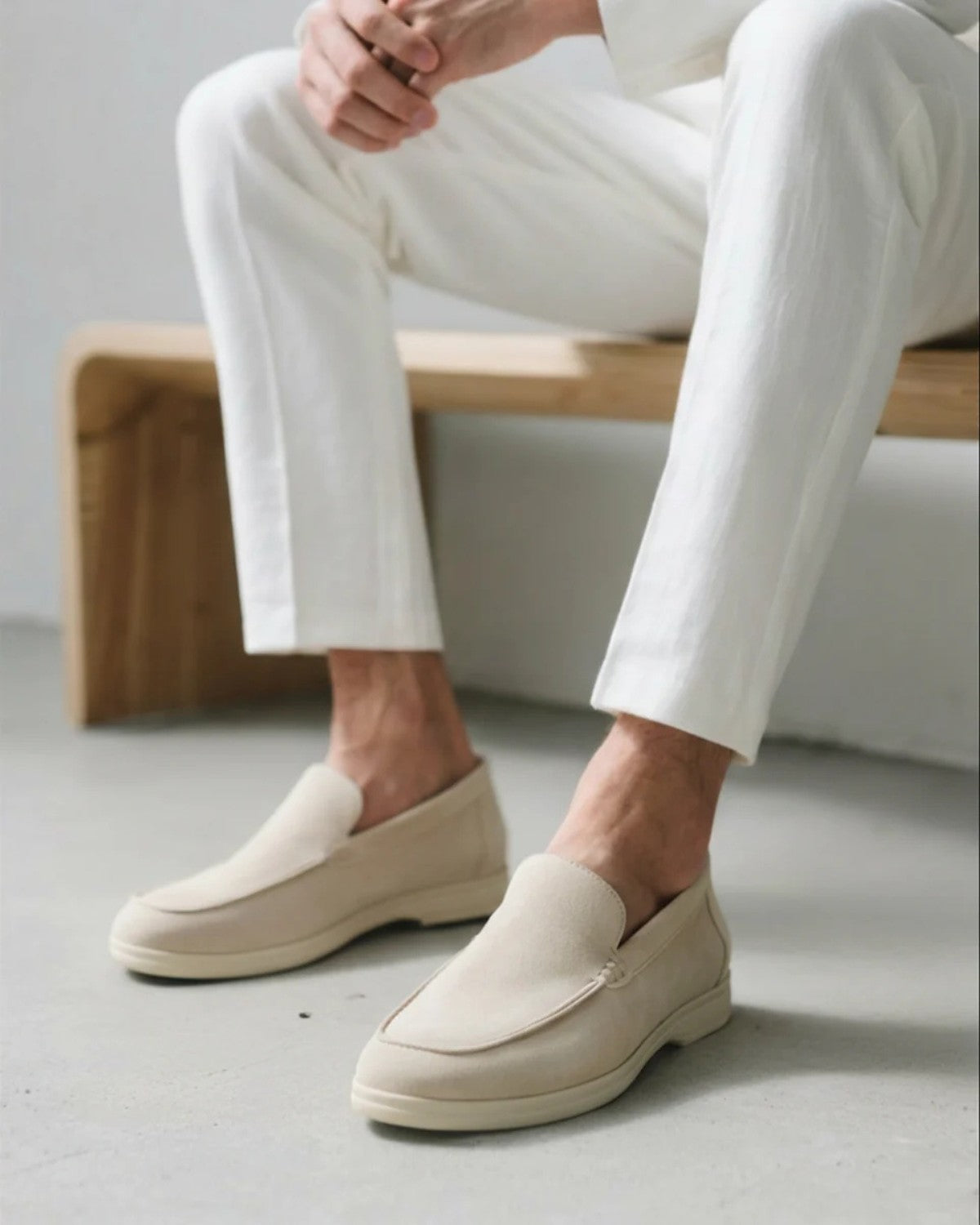 Plantaris Constance – Mocassins Confort Femme Daim Luxe | Voûte Plantaire, 9 Coloris