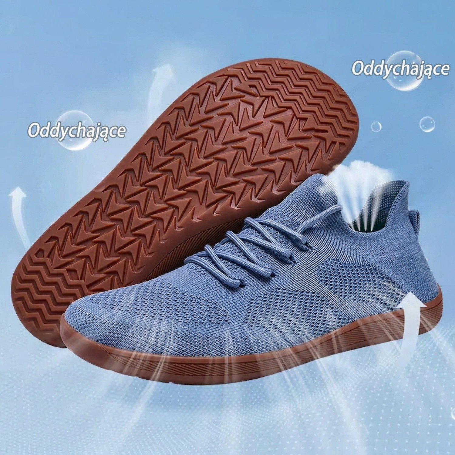 Buty Barefoot Szerokie Lekkie Sneakersy