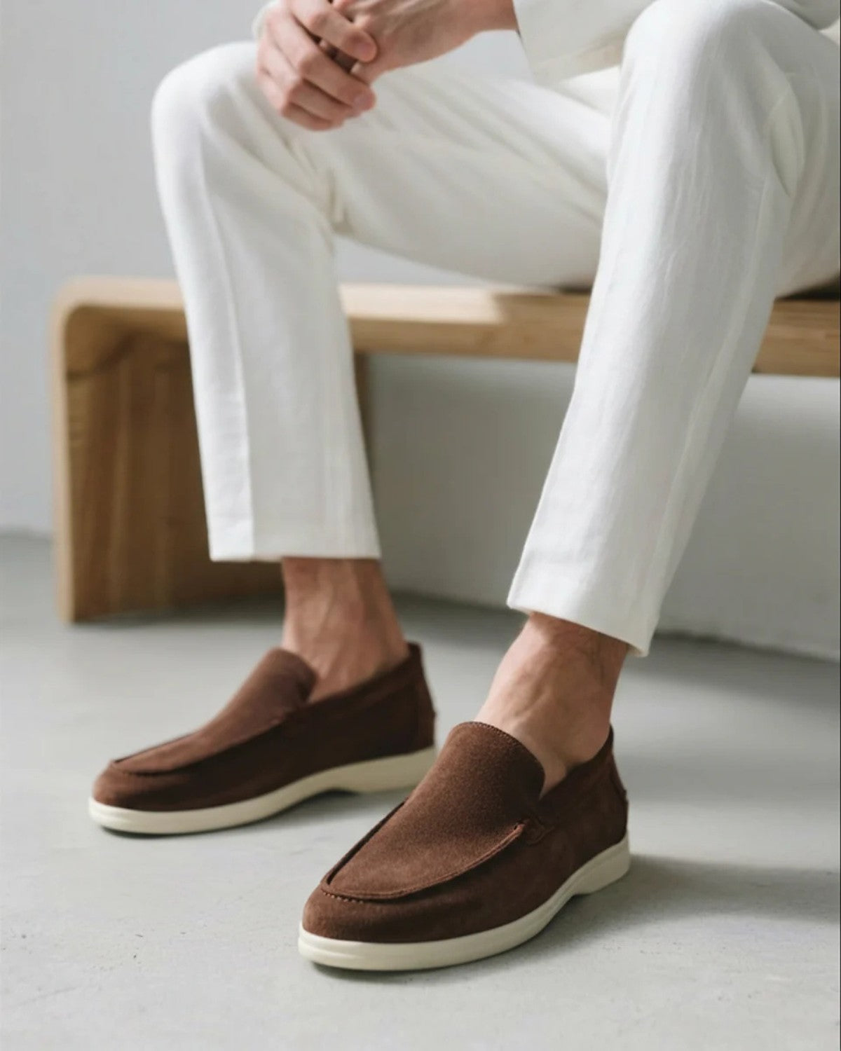 Plantaris Constance – Mocassins Confort Femme Daim Luxe | Voûte Plantaire, 9 Coloris
