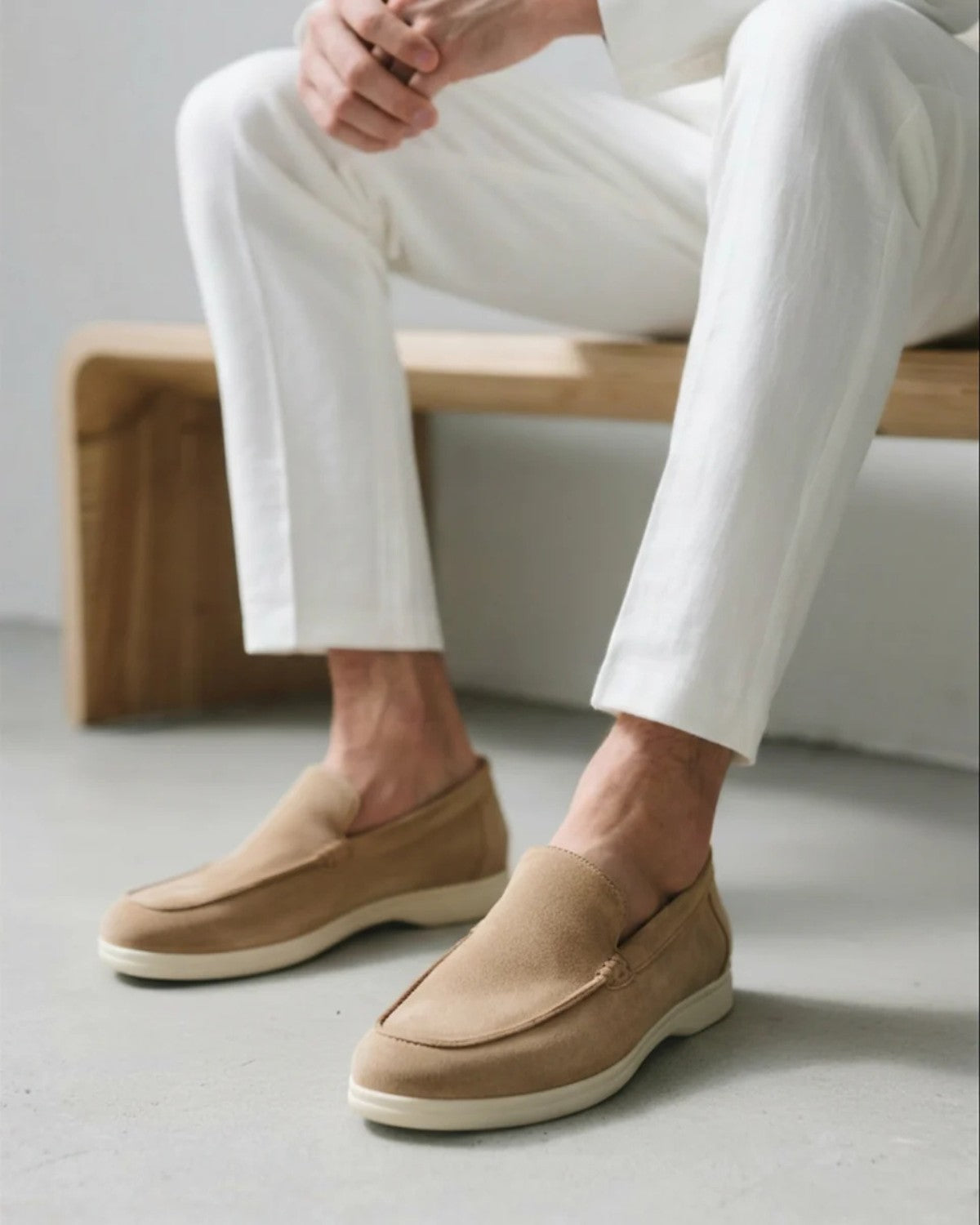 Plantaris Constance – Mocassins Confort Femme Daim Luxe | Voûte Plantaire, 9 Coloris