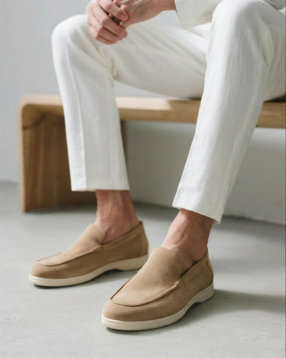 Plantaris Constance – Mocassins Confort Femme Daim Luxe | Voûte Plantaire, 9 Coloris