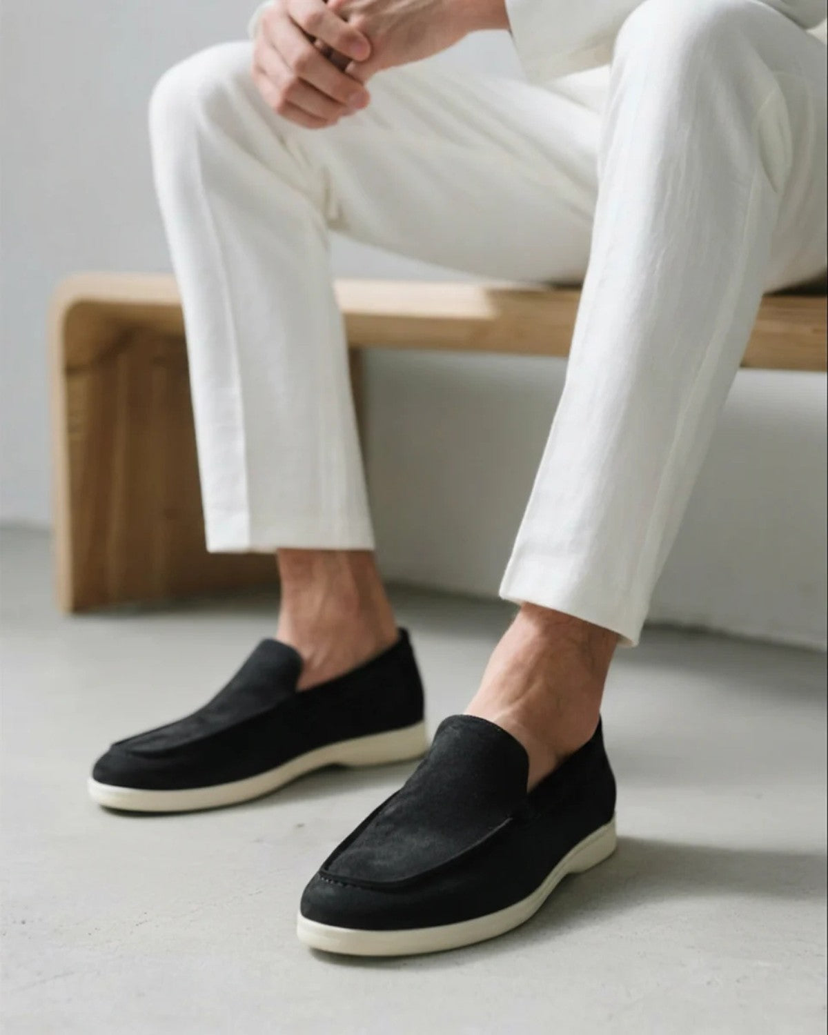 Plantaris Constance – Mocassins Confort Femme Daim Luxe | Voûte Plantaire, 9 Coloris
