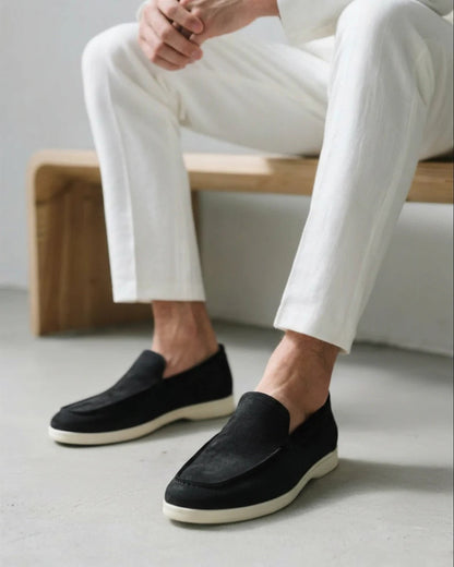Plantaris Constance – Mocassins Confort Femme Daim Luxe | Voûte Plantaire, 9 Coloris