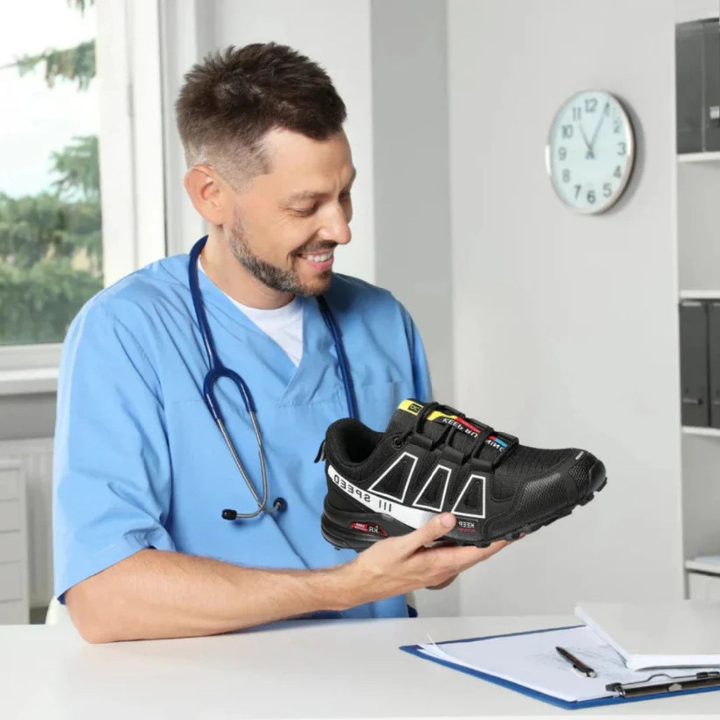 Chaussures Orthopédiques Homme Larges – Voûte Plantaire | Plantaris