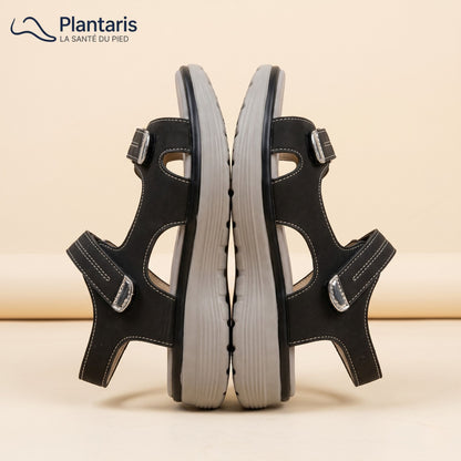 Soline — Sandale Orthopédique Cuir Vegan, Soutien Voûte Plantaire