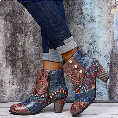 Plantaris Emma – Bottines Orthopédiques Femme Bohèmes | Soutien Voûte Plantaire, Confort