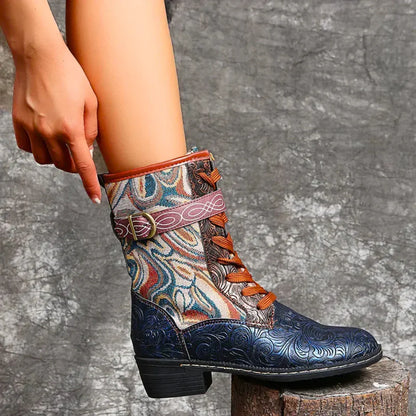 Plantaris Hedda – Bottines Femme Rétro Confort | Voûte Plantaire, Amorti Souple