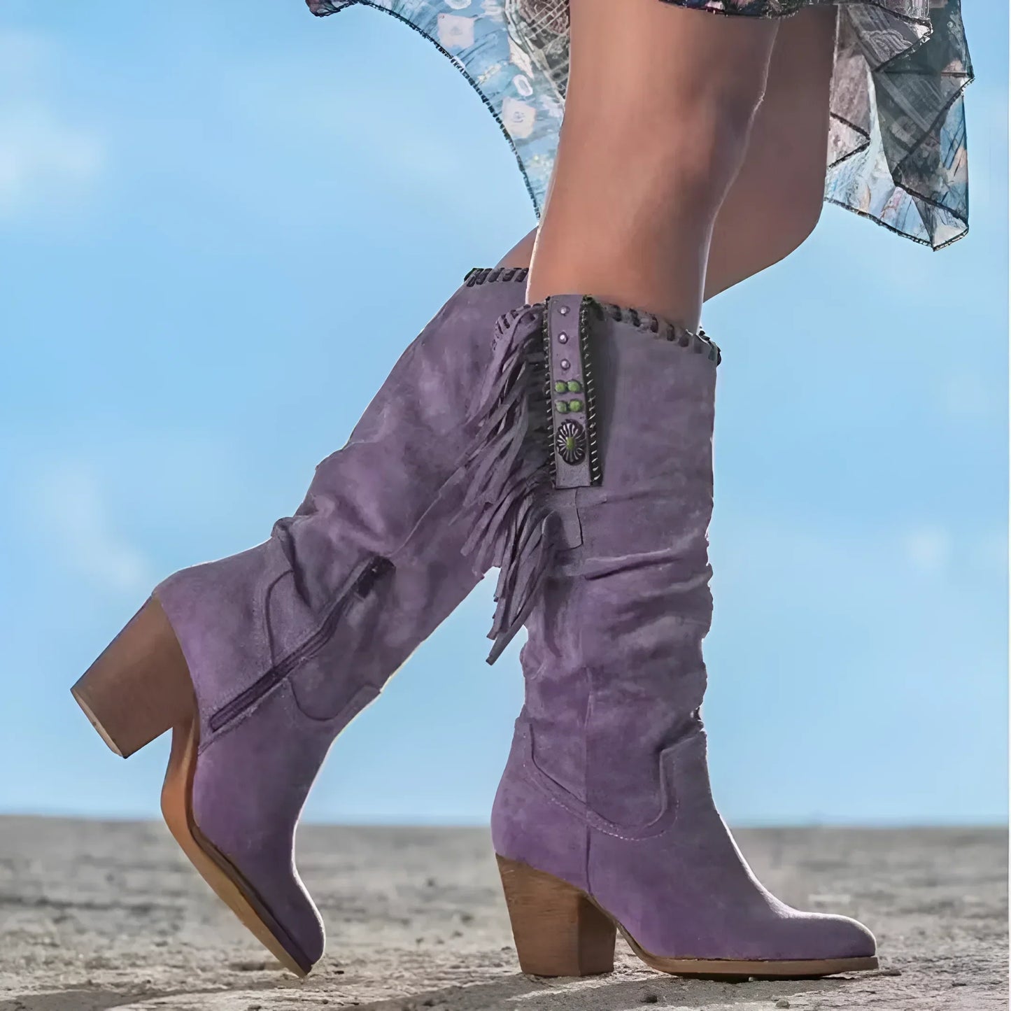 Plantaris Aldona – Bottines Santiags Femme Rétro | Confort, Style Western